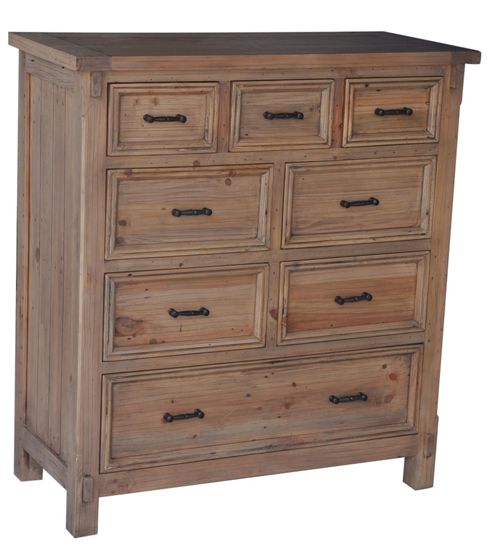 Image of Wiseaction Naples 8 Drawer Chest