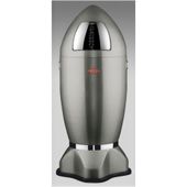 Wesco 35 Litre Spaceboy XL Waste Bin in New Silver