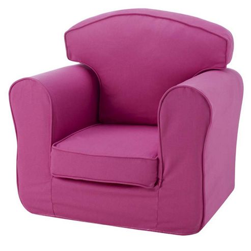Image of Children's Single Sofa Chair - Pink