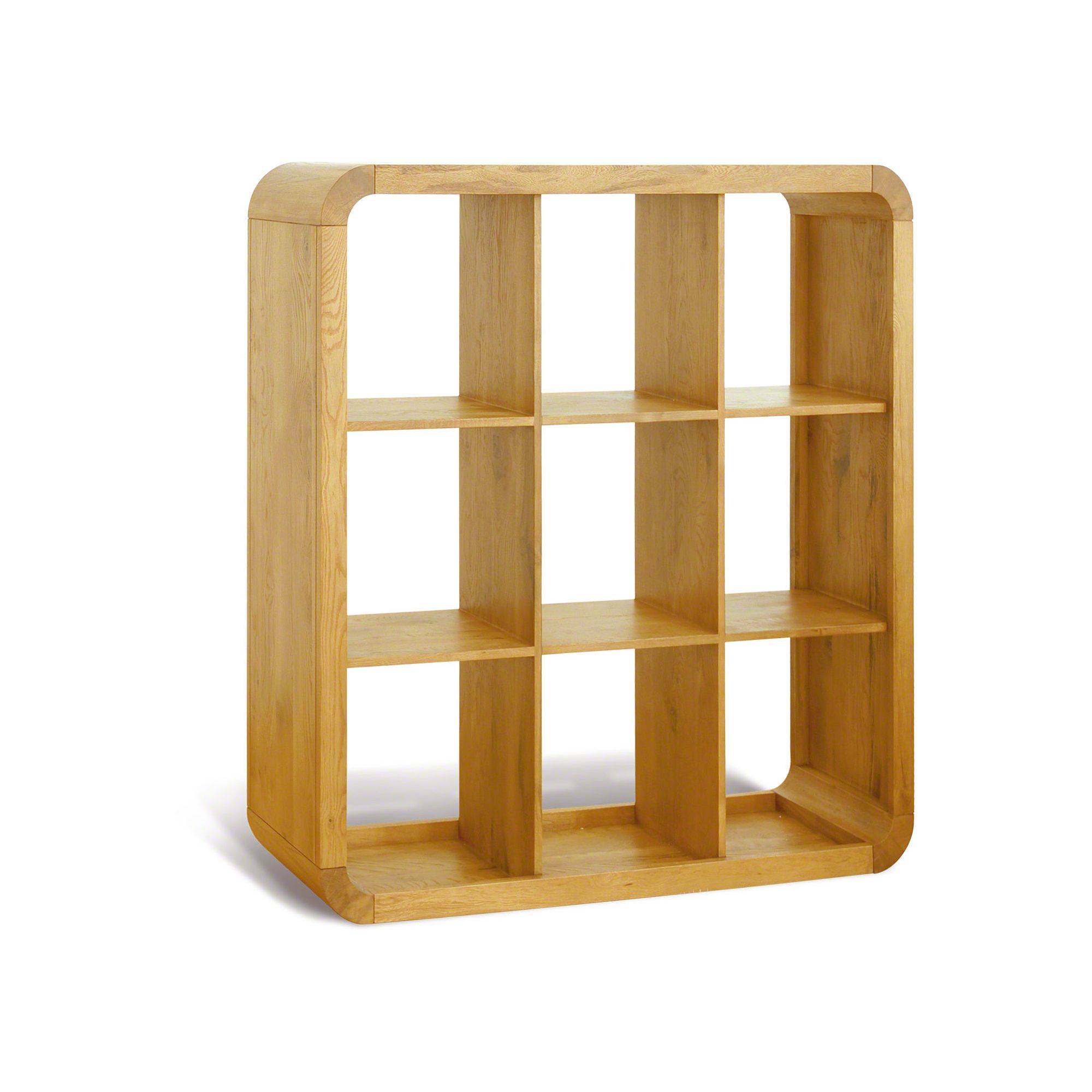 Oceans Apart Cadence Oak Living 9 Hole Shelf Unit at Tesco Direct