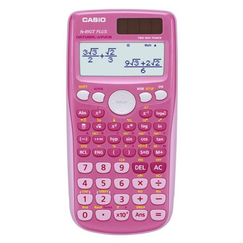 Image of Casio Fx-85 Scientific Calculator, Pink