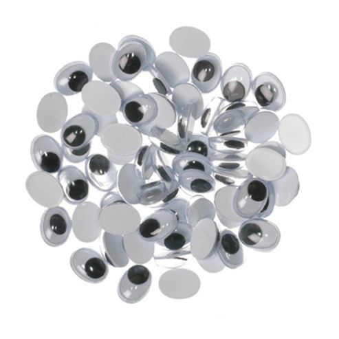 Image of Joggles Oval 7 X 10mm Glue On 25 Pairs