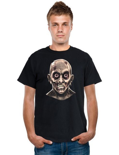 Image of Digital Dudz Frantic Zombie Eyeballs T-shirt Large