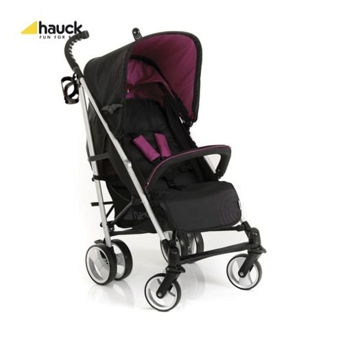 Image of Hauck Spirit Stroller, Caviar/berry