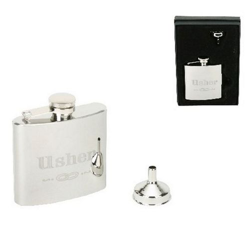 Image of Usher Wedding Hip Flask