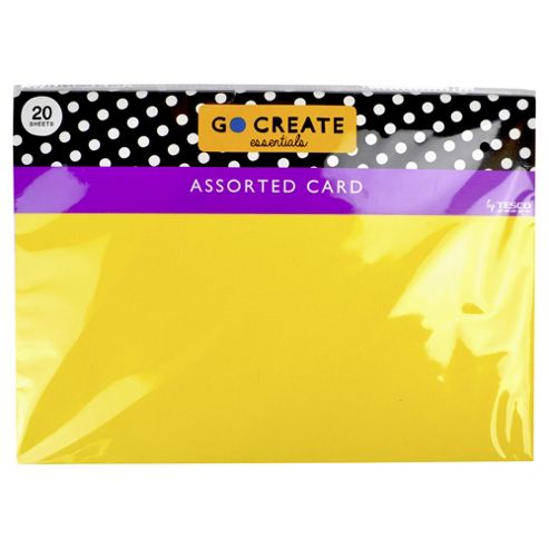 Image of T. Go Create Mixed Card Bumper Pack 20 Sheets