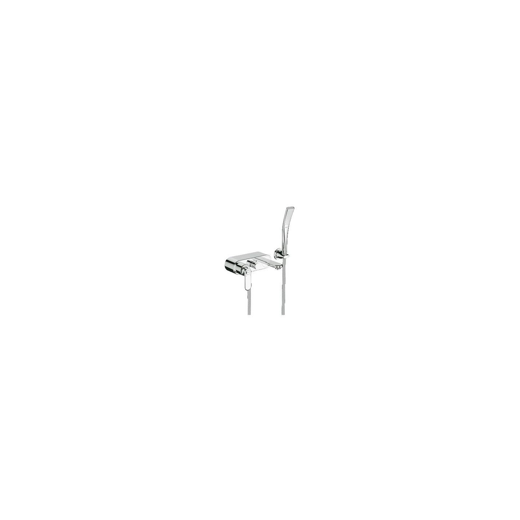 Grohe Ondus Veris Bath Shower Mixer Tap with Kit, Wall Mounted, Chrome at Tesco Direct