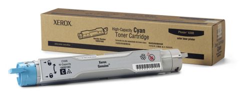 Image of Xerox Phaser 6300 Cyan High Capacity Toner Cartridge (7,000 Pages)