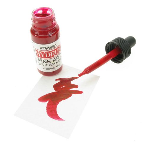 Image of Dr. Ph. Martin's Hydrus Ink - Deep Red Rose