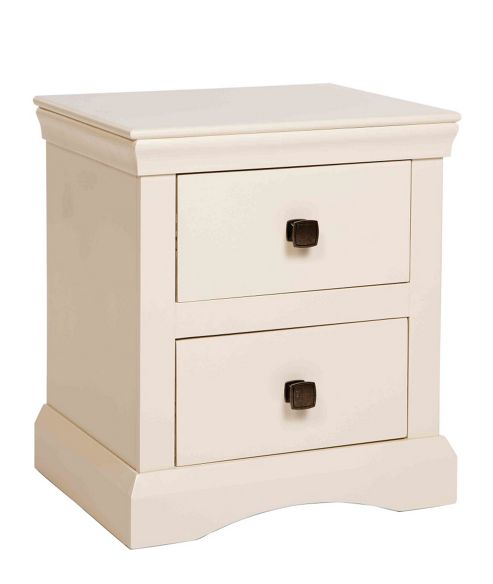 Image of Home Essence Quebec 2 Drawer Bedside Cabinet