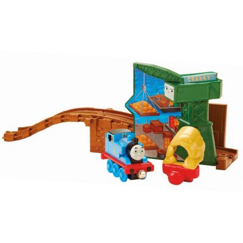 Image of Thomas & Friends Take-n-play Thomas & Crankys Cargo Drop