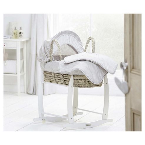 Image of Clair De Lune Bedtime Story Palm Moses Basket
