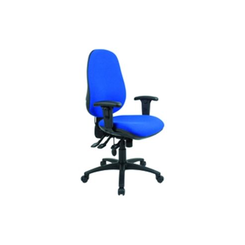 Image of Cappela High Back Posture Chair Blue Kf03494