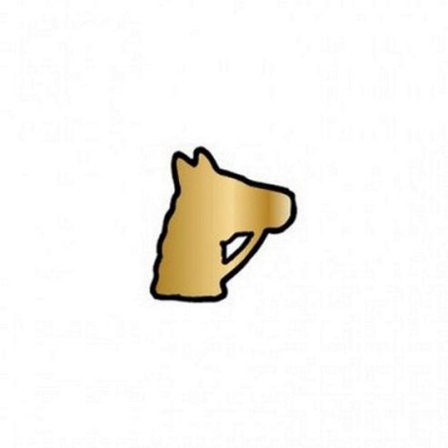 Image of Copper Blank Cb86 Horse Head Pendant Pack Of 5