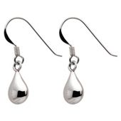 Sterling Silver Teadrop Earring