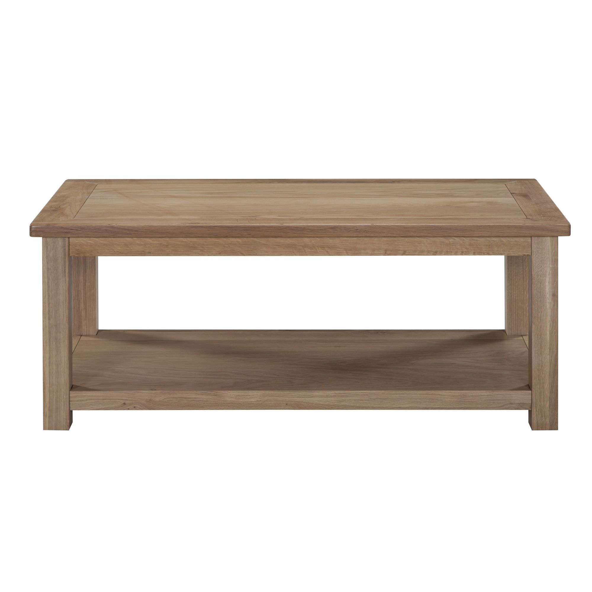 Kelburn Furniture Lyon Coffee Table in Light Oak Matt Lacquer at Tesco Direct