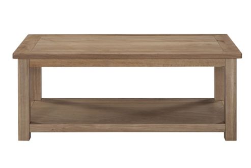 Image of Kelburn Furniture Lyon Coffee Table In Light Oak Matt Lacquer