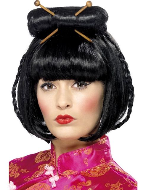 Image of Adult Oriental Lady Wig