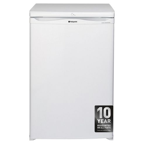 Image of Hotpoint Rsaav22p Undercounter Fridge, 55cm, A+ Energy Rating, White
