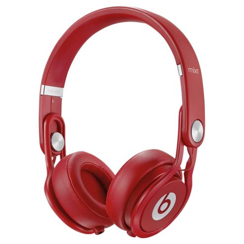 Image of Beats Mixer Over-the-ear Overhead Headphones, Red