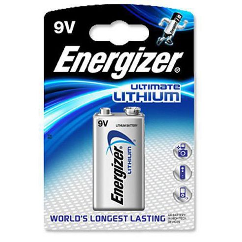 Image of Energizer 633287 9 Volt Lithium Battery