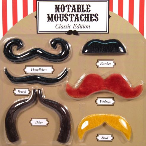 Image of "fancy Dress Moustaches - Classic Edition"