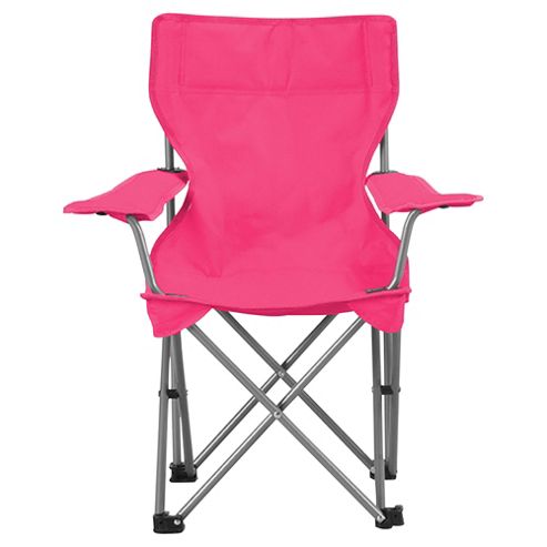 Image of Tesco Kids Folding Chair Pink