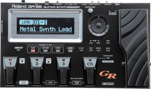 Image of Roland Gr55 Guitar Synthesizer Without Gk3 Pickup (black)