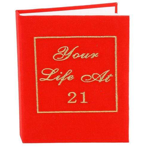 Image of 21st Birthday Your Life Photo Album
