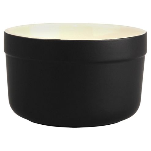 Image of Denby Ceramic Ramekins Set Of 2, Black