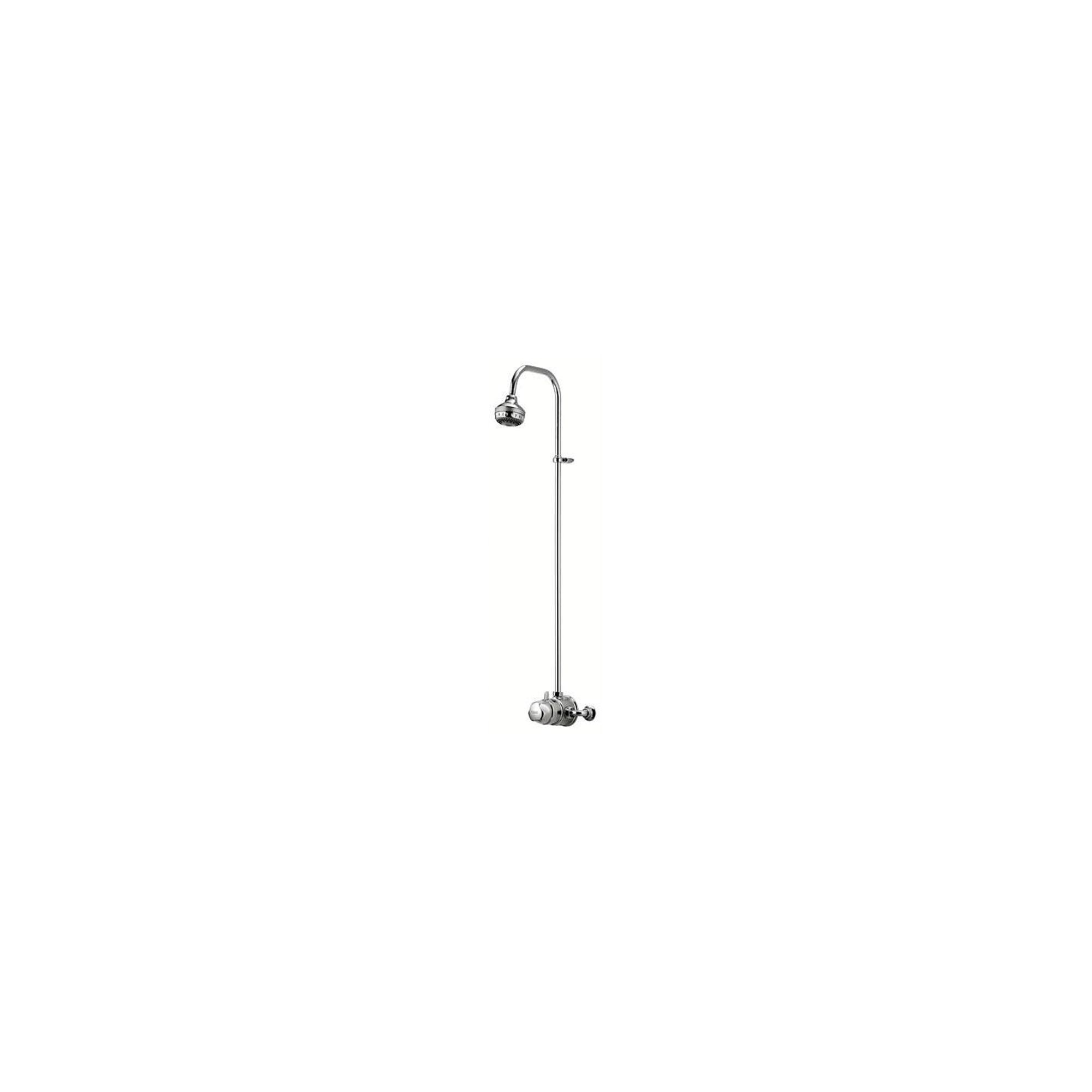 Aqualisa Aquavalve 700 Exposed Shower Valve with Exposed Shower Head Chrome at Tesco Direct