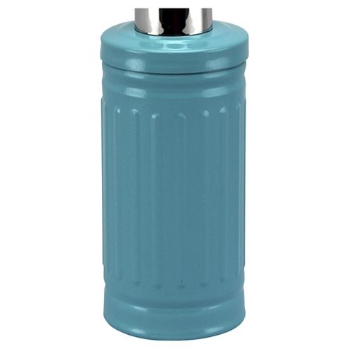 Image of Tesco Retro Soap Dispenser, Blue