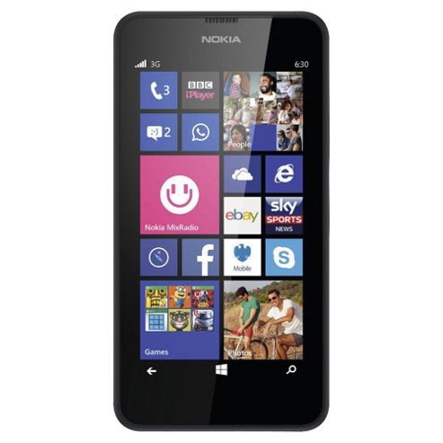 Image of Virgin Media Nokia Lumia 630 Black