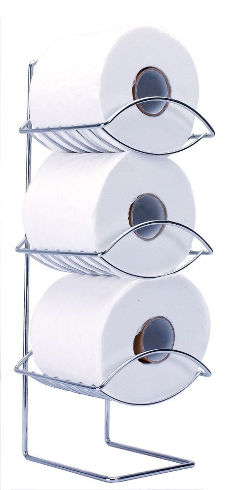 Image of Sabichi Oceana 3 Tier Toilet Roll Holder