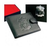 Liverpool FC Black Leather Wallet