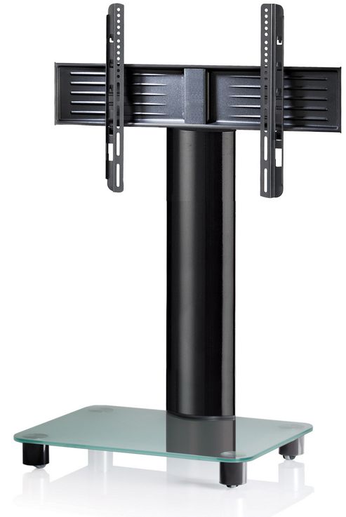 Image of Vcm Tosal Tv Stand - Black / Frosted