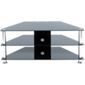LEVV Universal Corner TV Stand For Up To 50 inch TVs