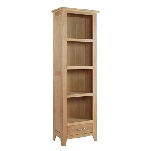 Image of Sherwood Oak Small 1 Drawer Bookcase