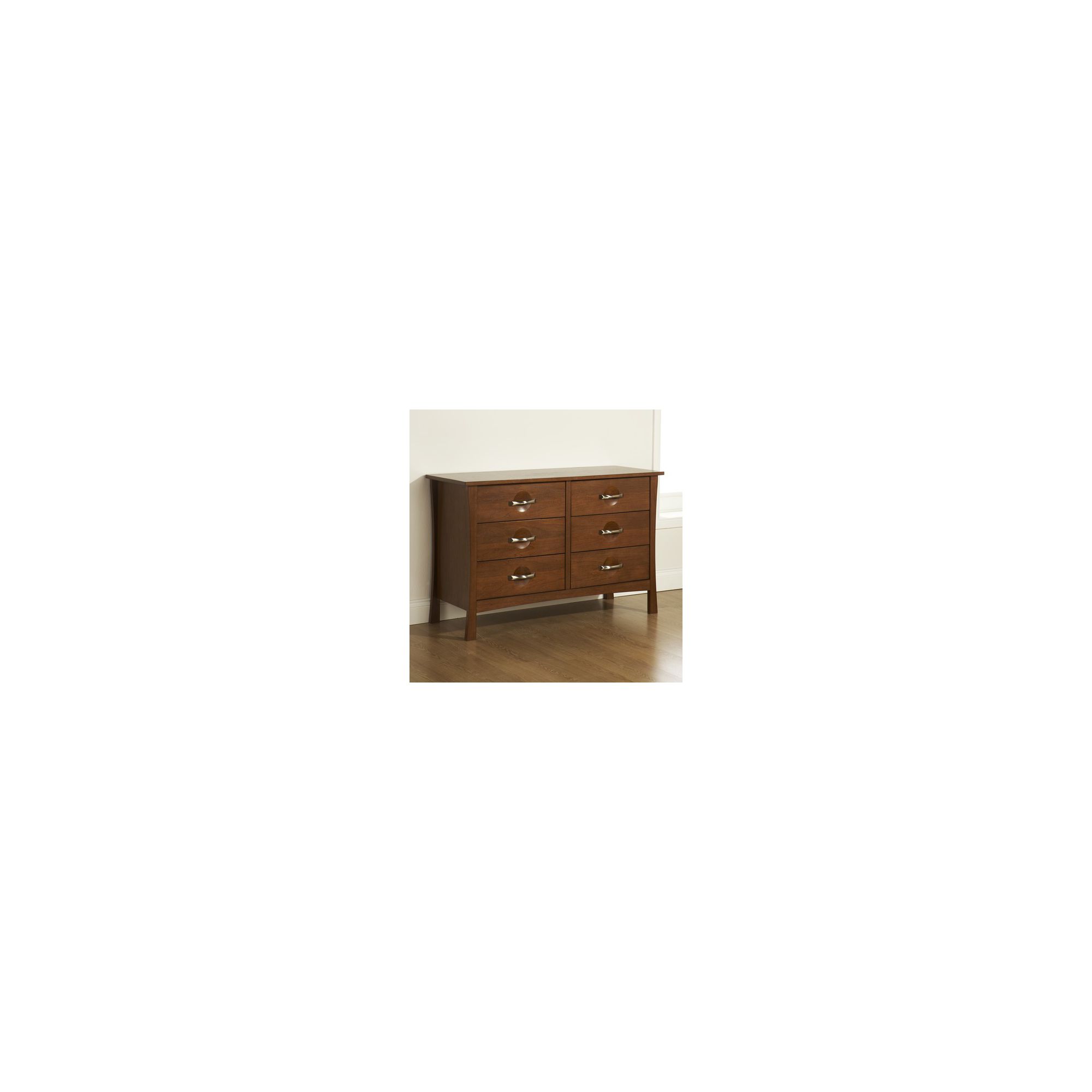 Elements Orient 6 Drawer Dresser at Tesco Direct