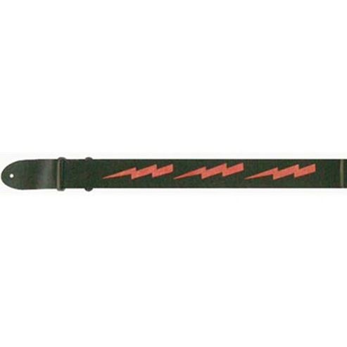 Image of Eagle Mountain Lightning Ranger Strap - Black/red