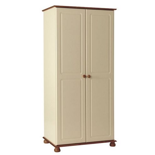 Image of Valufurniture Copenhagen Creme 2 Door Wardrobe