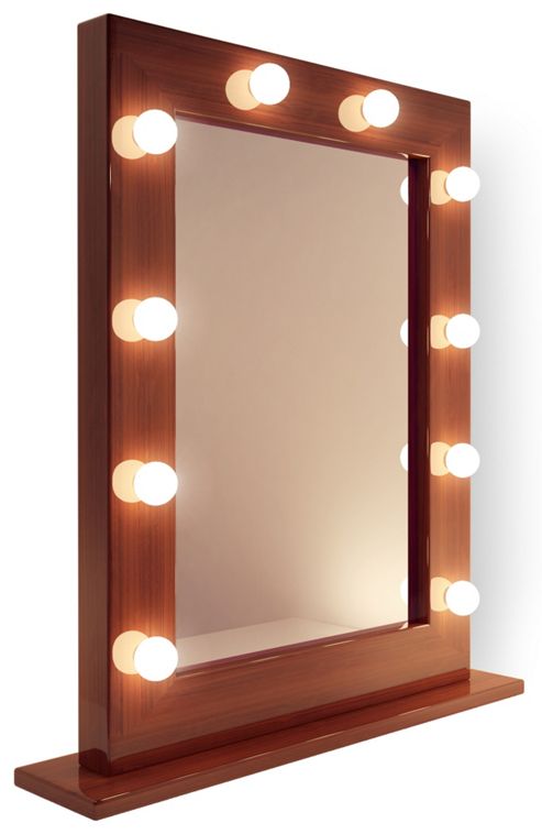 Image of Dark Hollywood Makeup Theatre Dressing Room Mirror K110
