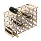 George Wilkinson 30 Bottle Winerack - Pine / Galvanised Steel