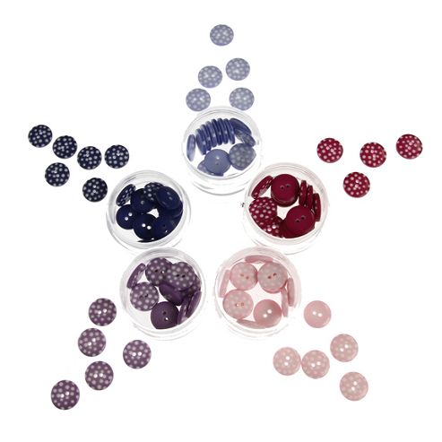 Image of Button Stacker - Spotty Pastel