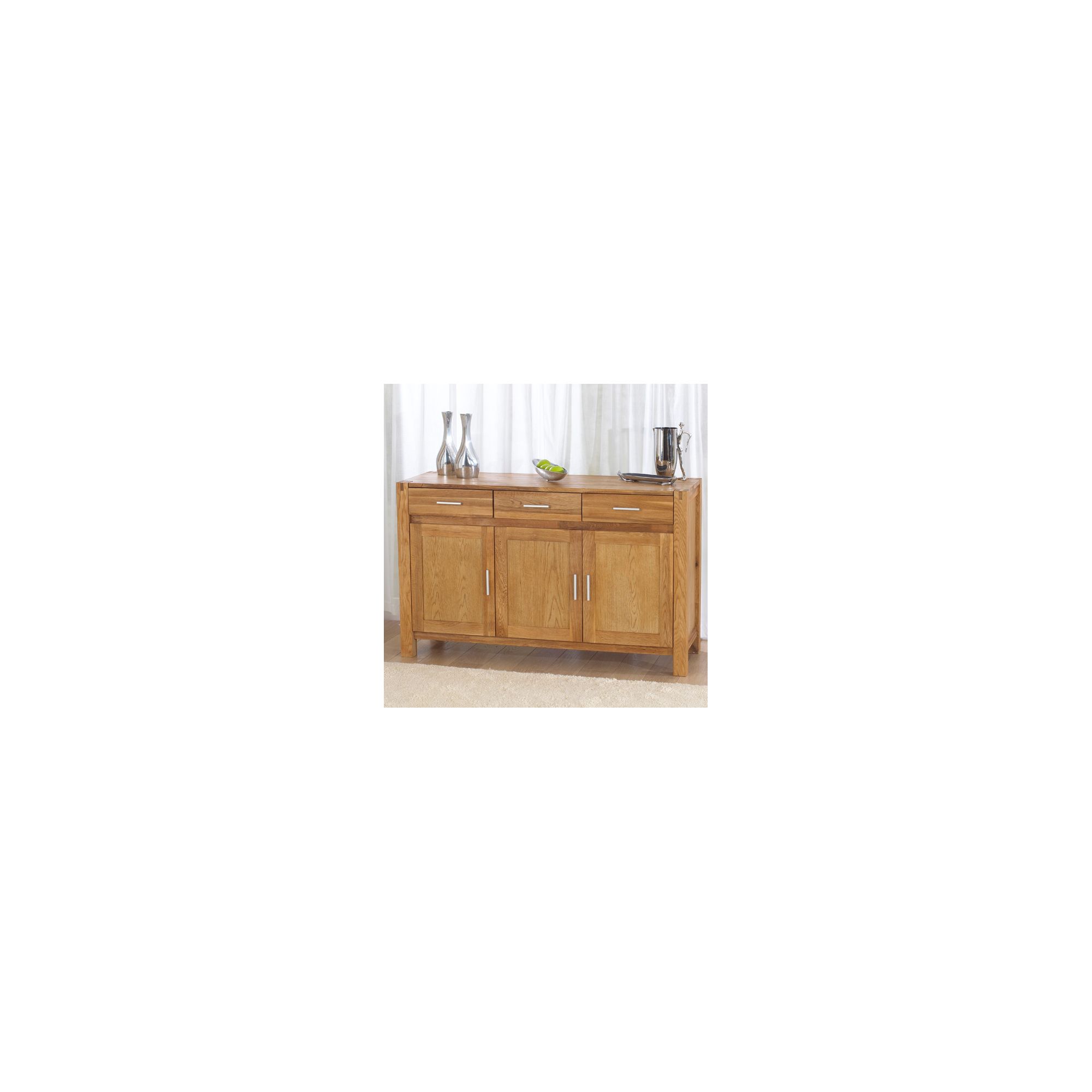 Mark Harris Furniture Verona Oak Sideboard - Large at Tesco Direct