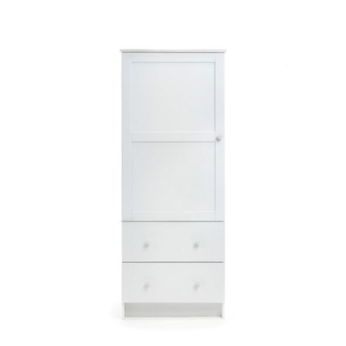 Image of Obaby Single Wardrobe - White