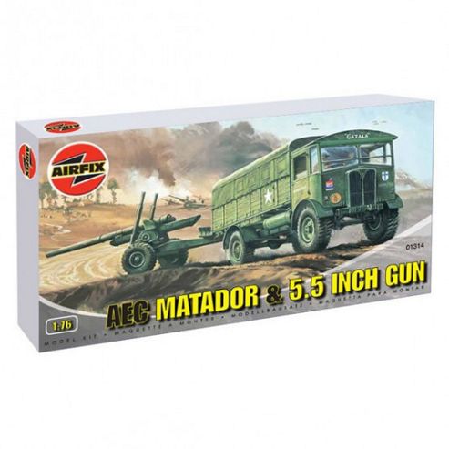 Image of Aec Matador & 5.5 Inch Gun (a01314) 1:76