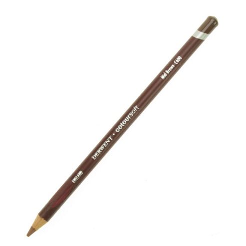 Image of Derwent C600 Coloursofte Mid Brown
