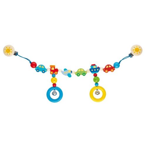 Image of Heimess 736000 Wooden Pram String Clip On (vehicles)