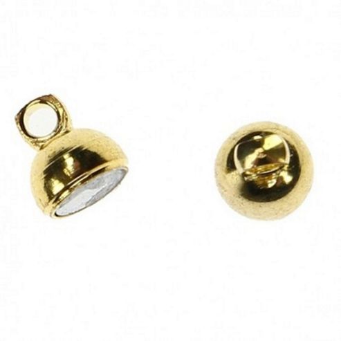 Image of Small Magnetic Clasp - Gold - 6 Pack